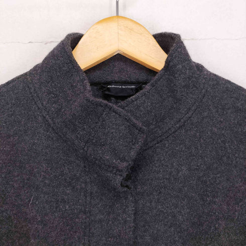 アバハウスドゥヴィネット abahouse devinette スタンドカラーウールジャケット レディース